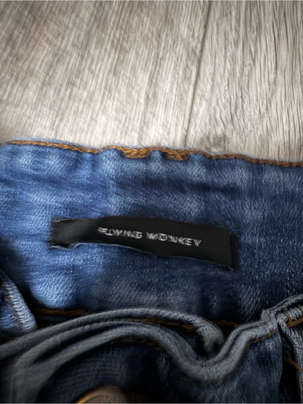 FLYING MONKEY Flare Jeans 33” Inseam - Picture 3 of 6